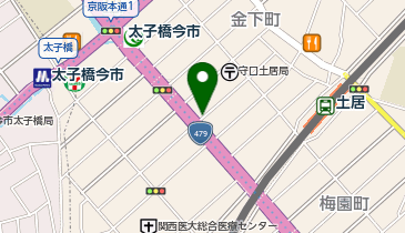 タイムズ守口平代町第2の地図画像