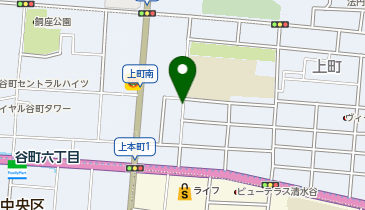 タイムズ上町第5の地図画像