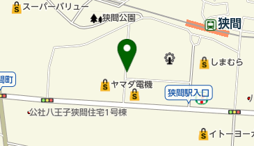 タイムズ八王子狭間町第2の地図画像