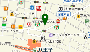 タイムズ八王子駅前の地図画像