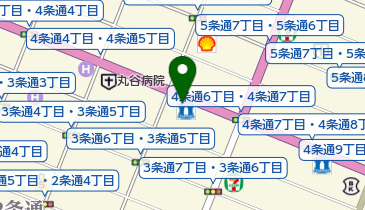 タイムズ旭川4・6の地図画像