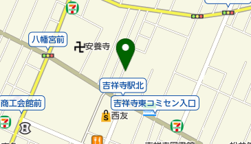 タイムズ吉祥寺東町第7の地図画像