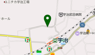 タイムズJR宇治駅前の地図画像