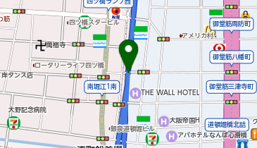 大阪市立西横堀駐車場 第12号ブロックの地図画像