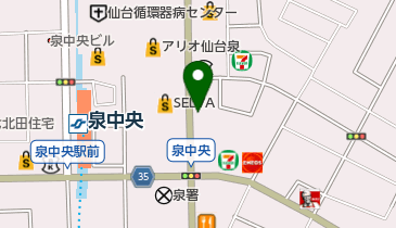 タイムズ仙台泉中央第3の地図画像