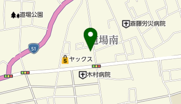 タイムズ道場南の地図画像