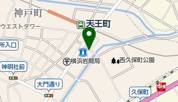 タイムズ天王町駅前第3の地図画像