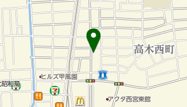 タイムズ西宮北口第11の地図画像