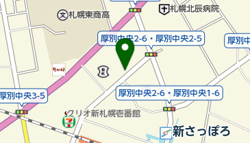 タイムズ新札幌駅前の地図画像