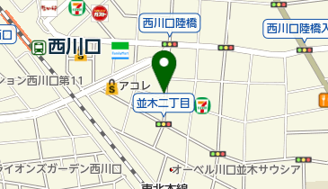 タイムズ並木2丁目第2の地図画像