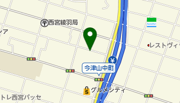 タイムズ今津山中町の地図画像