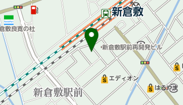 タイムズ新倉敷駅前第2の地図画像