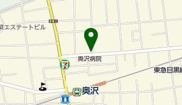 タイムズ奥沢第14の地図画像