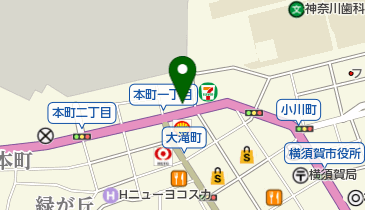 タイムズ横須賀大滝町第3の地図画像