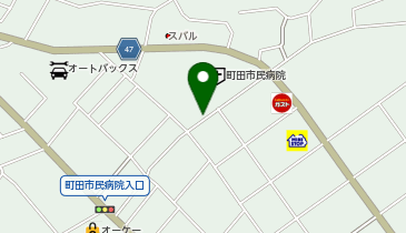 町田市民病院外来の地図画像