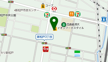 タイムズイオン新松戸の地図画像