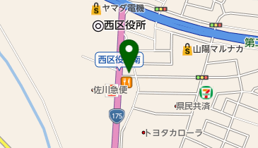 タイムズ玉津インターの地図画像