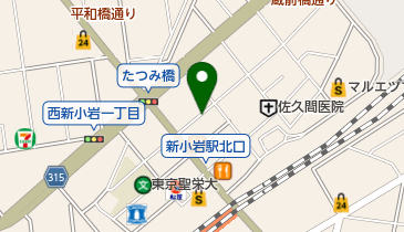 タイムズ東新小岩第13の地図画像