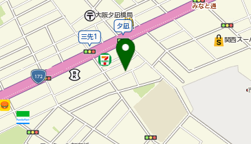 タイムズ三先の地図画像