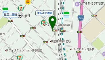 タイムズ博多駅前4丁目第5の地図画像