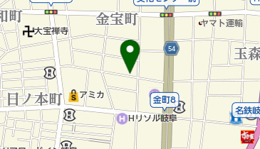 タイムズ岐阜玉姓町の地図画像