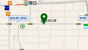 タイムズ尼崎北署前松原の地図画像