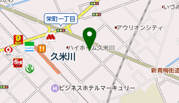 タイムズ久米川駅前第2の地図画像