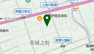 タイムズ芦屋宮塚町の地図画像