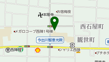 タイムズ今出川智恵光院の地図画像