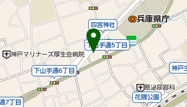 タイムズ下山手通第4の地図画像