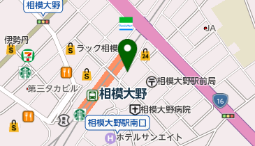 タイムズ相模大野駅南口第2の地図画像