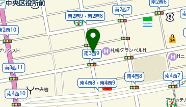 タイムズ南3西8の地図画像