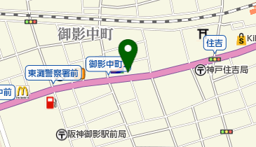 タイムズ神戸住吉第11の地図画像