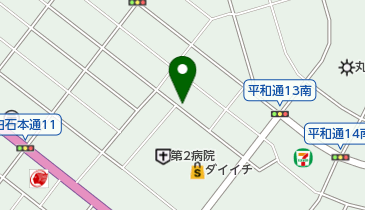 タイムズ平和通13南の地図画像