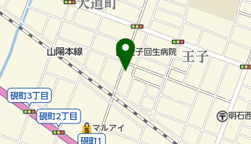 タイムズ王子回生病院の地図画像