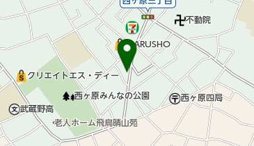 タイムズ西ケ原の地図画像