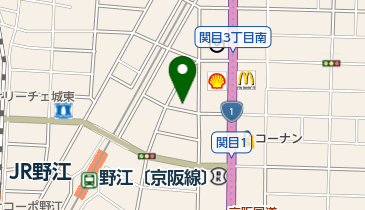 タイムズ成育の地図画像