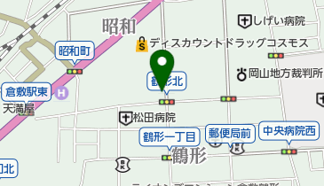 タイムズ倉敷昭和の地図画像