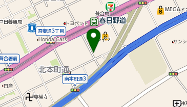 タイムズライフ春日野道店の地図画像