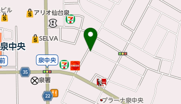 タイムズ仙台泉中央第6の地図画像
