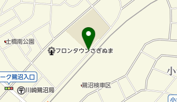 タイムズフロンタウンさぎぬま第2の地図画像