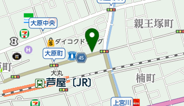 タイムズJR芦屋駅前第5の地図画像