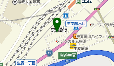 タイムズ生麦第7の地図画像