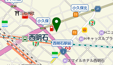 タイムズ西明石駅前第2の地図画像