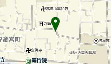 タイムズ等持院中町の地図画像