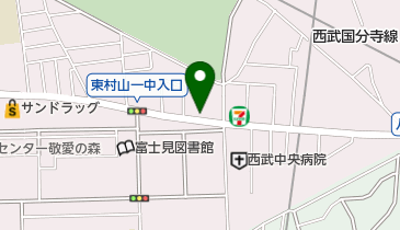 タイムズ東村山富士見町の地図画像