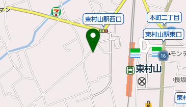 タイムズ東村山駅西口の地図画像