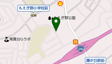 タイムズ藤が丘もえぎ野第3の地図画像