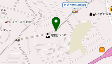 タイムズ藤が丘もえぎ野第4の地図画像