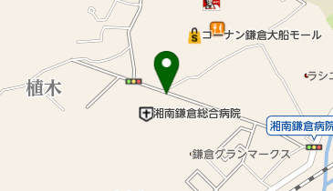 タイムズ湘南鎌倉総合病院の地図画像